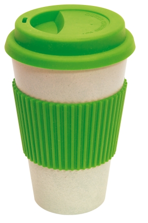 Kubek bambusowy, Eco cup, j. zielony