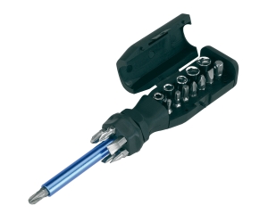 Zestaw śrubokrętów, SCREW FINDER, czarny