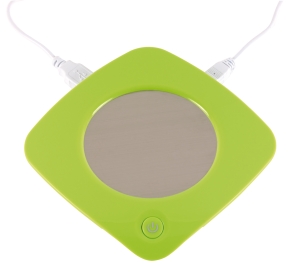 Podgrzewacz do kubka USB, HEAT IT, zielony