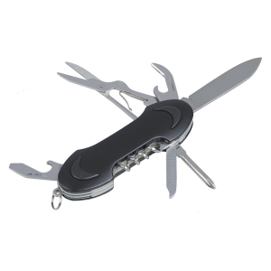 Scyzoryk 8-funkcyjny Bremen, czarny 