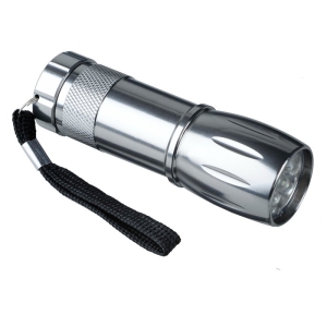 Latarka Spark LED, srebrny 